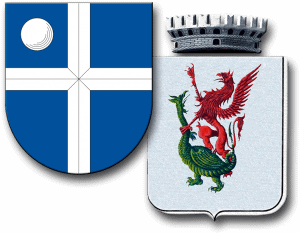 Wappen Bruchsal und Volterra